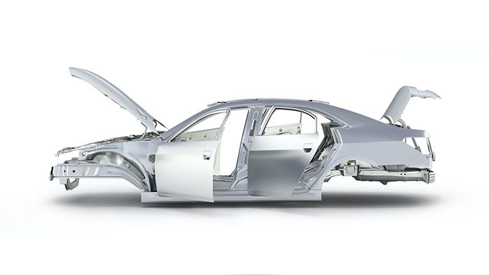 aluminum car body